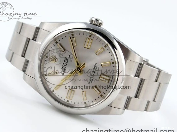 MiroTime 0217 SmartChoice Oyster Perpetual 41mm 124300 Clean 1:1 Best Edition 904L Steel Sliver Dial on SS Bracelet VR 1735